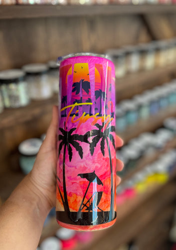 Palm Tree Beach 24 oz plump